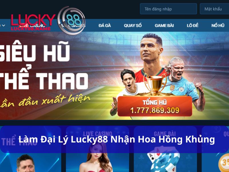 Giới thiệu Đại lý Lucky88